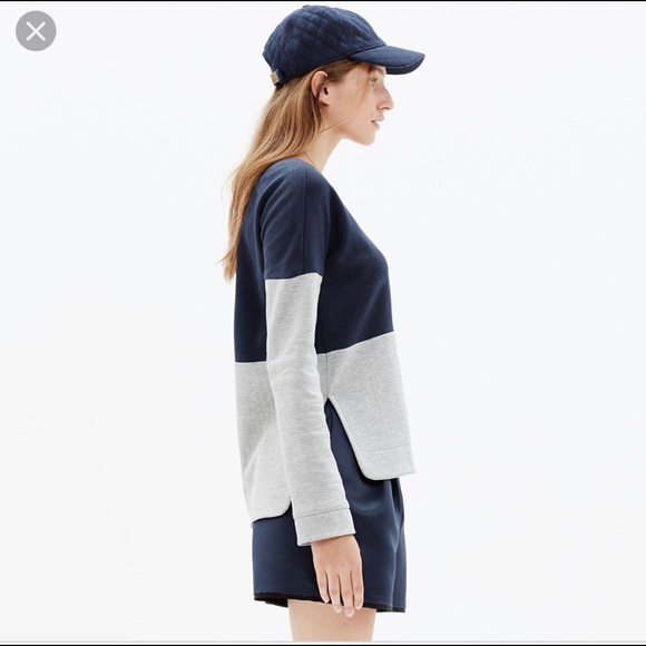 MADEWELL Crosswalk Pullover Sweatshirt Size XS - Picture 2 of 8